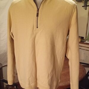 Tommy Bahama ,Cream ,Half Zip Up, Sweater, Cozy Knit ,Nwot